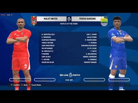 BRI LIGA 1 SUPER LEAGUE SEASON 2025/2026 PES 2017 FULL MOD REALISTIC GAMEPLAY WINLATOR