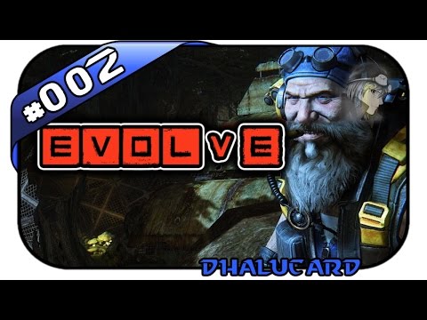 EVOLVE #002 - ACTION ZU ZWEIT! - Let's Play Evolve - Deutsch German - Dhalucard