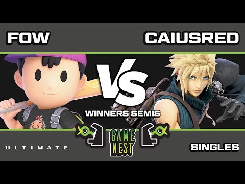 Game Nest Smash It Up: Fow (Ness) vs Caiusred (Cloud/Roy) - Winners Semis