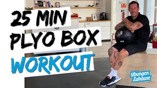 25 Min. Plyo Box Workout | die besten Übungen für Sprungkraft, Schnellkraft und Koordination