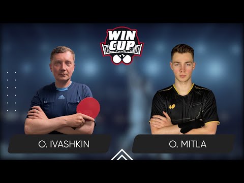 11:45 Oleksandr Ivashkin - Oleksii Mitla West 2 WIN CUP 14.06.2024 | TABLE TENNIS WINCUP