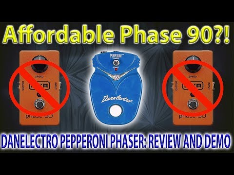 Danelectro Pepperoni Phaser DJ-6 2000s - Blue image 5