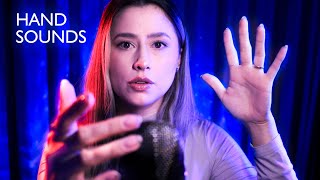 ASMR HAND SOUNDS and movements around the mic ✨s