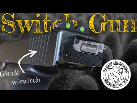 Don’t Tell The ATF 🤫 Standard Manufacturing Switch Gun 22WMR Folding Revolver // Range Footage