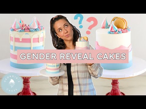 Mini Gender Reveal Cakes.....Plus A SPECIAL ANNOUNCEMENT! | Georgia's Cakes