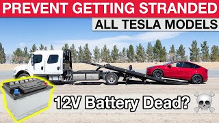 Dead Tesla 12V Battery? - Avoid Getting Stranded With This $5 Fix!