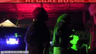 JAH TUBBY'S WORLD SYSTEM (uk) @ reggae bus #3 - problems ina di dub room pt20 14-9-2013