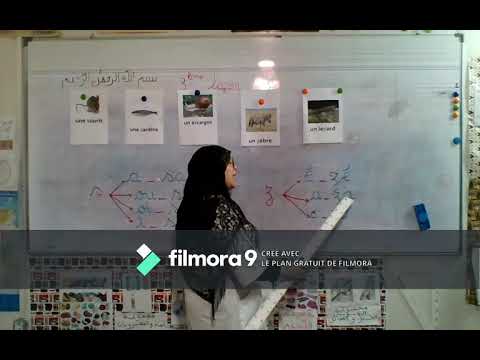 السنة الثالثة الحصة 3في اللغة الفرنسية