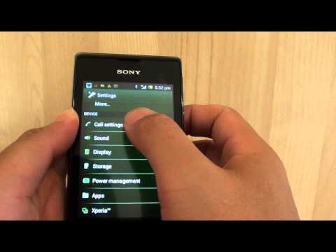 Sony Xperia E: How to Enable/Disable Background Noise Reduction