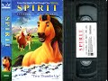 Opening To Spirit Stallion Of The Cimarron US VHS 2002