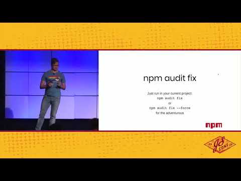 npm and the future of JavaScript - Laurie Voss - JSConf US 2018