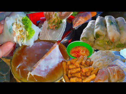 $0.50 For A Of Fresh Noodle Roll - Fresh And Healthy Breakfast @ Orussey Market