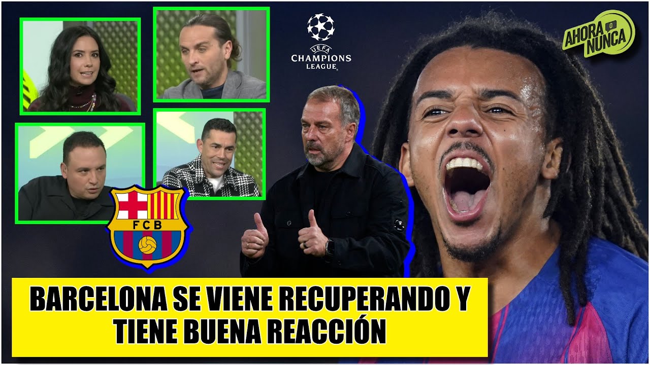KOUNDÉ SALVÓ al BARCELONA con DOBLETE del TRIUNFO vs Frankfurt en CHAMPIONS LEAGUE | Ahora o Nunca