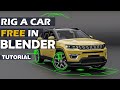 Blender Tutorial Rigging A Car FREE In Blender Easy Beginner Tutorial