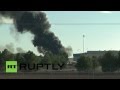 Spain: Greek F16 fighter crashes at airbase, 10.