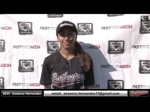 2023 Essence Hernandez 3.37 GPA Athletic Slapper, Middle Infielder & Outfield Softball Skills Video