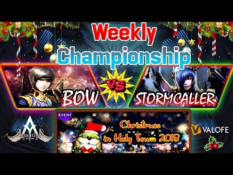 Sikyon Weekly 22/12/2018 PM: Semifinal - Jamil02 vs AmyDreamCast - Atlantica Online Valofe