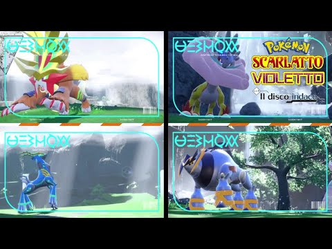 Ottenere i 4 nuovi Pokemon Paradosso in Pokemon Scarlatto e Violetto: Il Disco Indaco