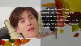 Watch: Former HISTORY Member Jaeho Makes Solo Debut As NANO With “Forever You And I” MV