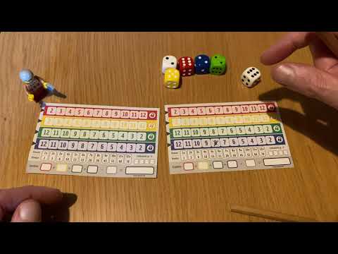 Qwixx - Roll and Write Game - A LordSplodge Play Through