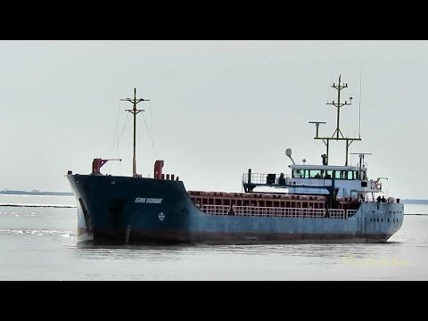 coaster EEMS SERVANT PBTI IMO 9559602 inbound Emden cargo seaship merchant vessel KüMo