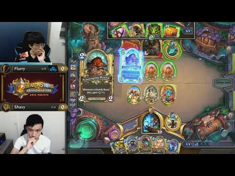 Flurry vs Shaxy - Hearthstone Grandmasters Asia-Pacific S2 2019 - Week 6