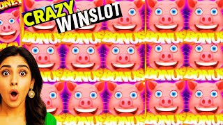 BIG WIN Slot Money Pig Huge Bonus & Free Spins Explosion on Capecod!