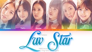 GFRIEND (여자친구) Luv Star (사랑별) Color Coded Lyrics (Han/Rom/Eng)