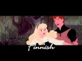 Sleeping Beauty Once Upon A Dream One Line Multilanguage
