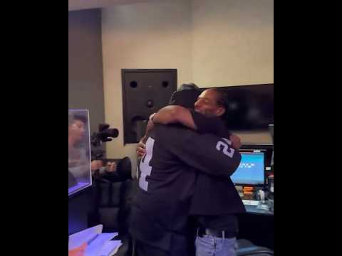 The Game in the studio with Big-Hit