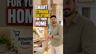 4 Smart Home Products That Solve Everyday Storage Problems! 🏠✨ #amazon