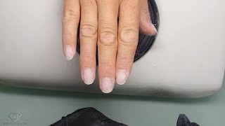 Removing gel nail extensions step by step