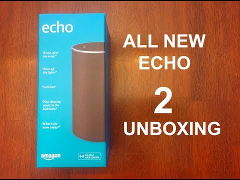 All New Echo 2nd Generation Unboxing with sound comparison!