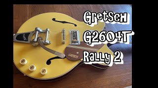 Video thumbnail for Gretsch G2604T Limited Edition Streamliner Rally II Center Block Full description and loads of tones by Damon “The Gnome of Tone!” Chivers
