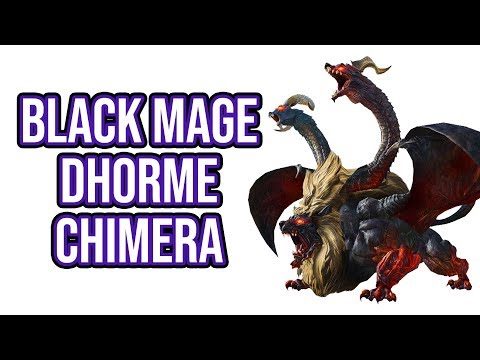 FFXIV 2.2 0292 Dhorme Chimera (Black Mage)