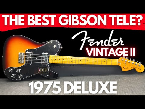 Fender American Vintage II 1975 Deluxe Telecaster 2023 - Sunburst image 16