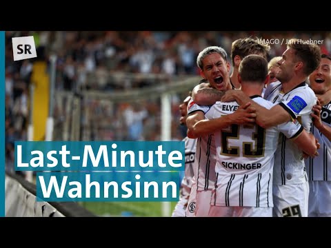 Fußball, 2. Liga: SV Elversberg gegen den 1. FC Kaiserslautern