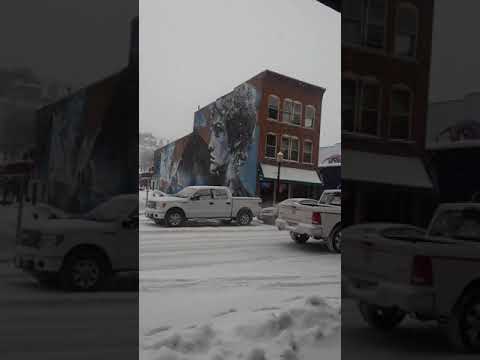 Frosty the Snowman in Dubuque Iowa