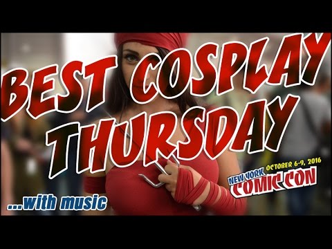 Best Cosplay New York Comic Con 2016 Day 1 Thursday Part 1 with Music