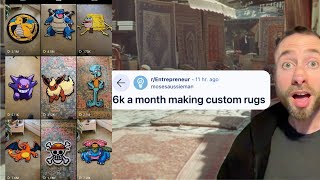 $6,000 MRR Making Custom Rugs