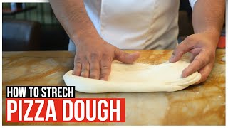 How to STRETCH NEAPOLITAN PIZZA DOUGH like a World Best Pizza Chef