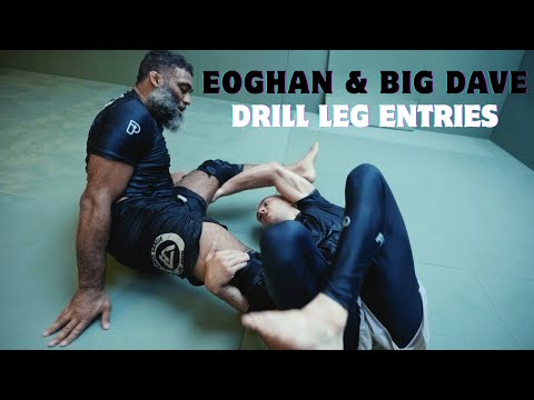 Eoghan O'flanagan and Dave Abu Drill Mateusz Szczecinski Leg Entries | Los Banditos Grappling Club