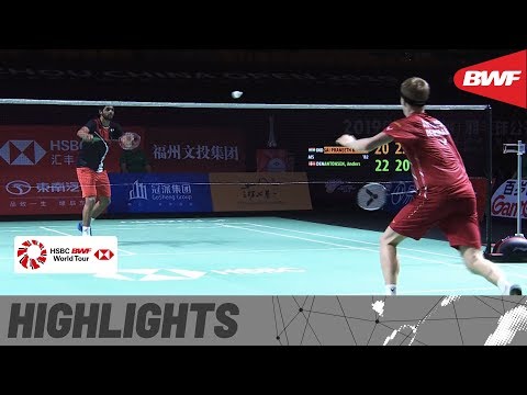 Fuzhou China Open 2019 | Round of 16 MS Highlights | BWF 2019