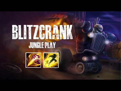 Blitzcrank jungle play League Of Legends Champion