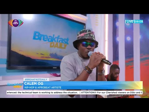 Calem OG performs SHE SO RELIGIOUS live for the first time