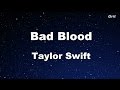 Bad Blood - Taylor Swift Karaoke【With Guide Melody】