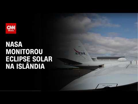 VÍDEO: Nasa monitorou eclipse na Islândia para tentar prever comportamento solar no futuro