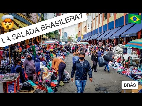 Dónde COMPRAR ROPA EN BRASIL- Es LA SALADA de São Paulo? -Bairro do BRÁS 🇧🇷