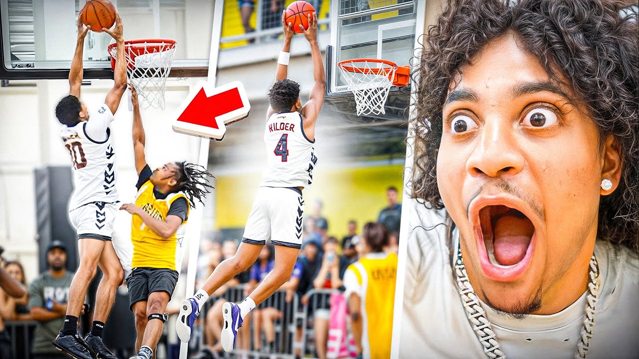 MY AAU TEAM PUT ON THE CRAZIEST DUNK SHOW EVER!
