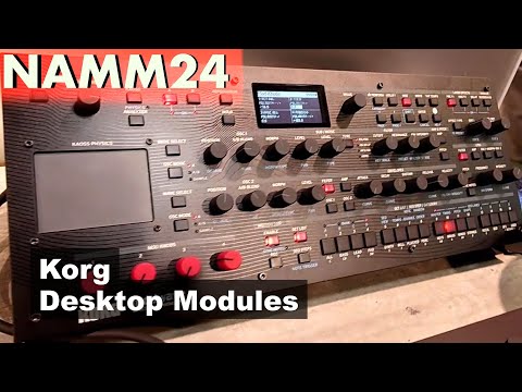 NAMM 2024 - Korg - Desktop Modules